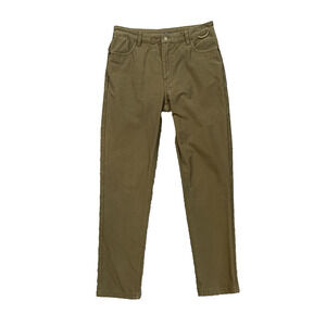 Backcountry Pants Mens 30 Avocado Basis Everyday Stretch Canvas City Work Travel